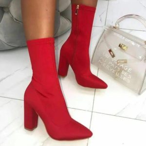 Ladies High Ankle Boots