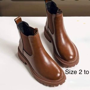 Ladies Soled Short Boots