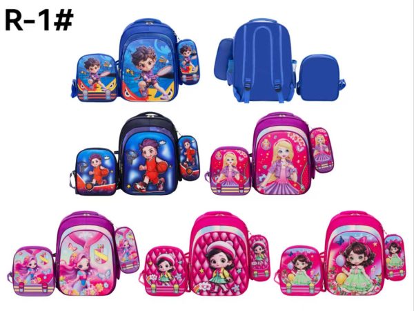 Kids School Bag Set of 3