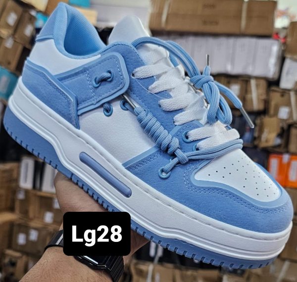 Unisex Lace-Up Sneakers - Image 3