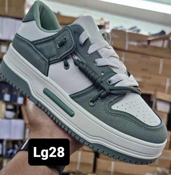 Unisex Lace-Up Sneakers - Image 4